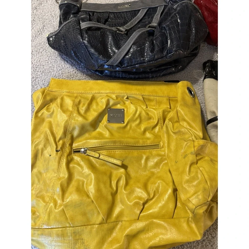 MICHE PRIMA Lot of 6: Purses and Shells. One with Strap. Retired AS IS Condition